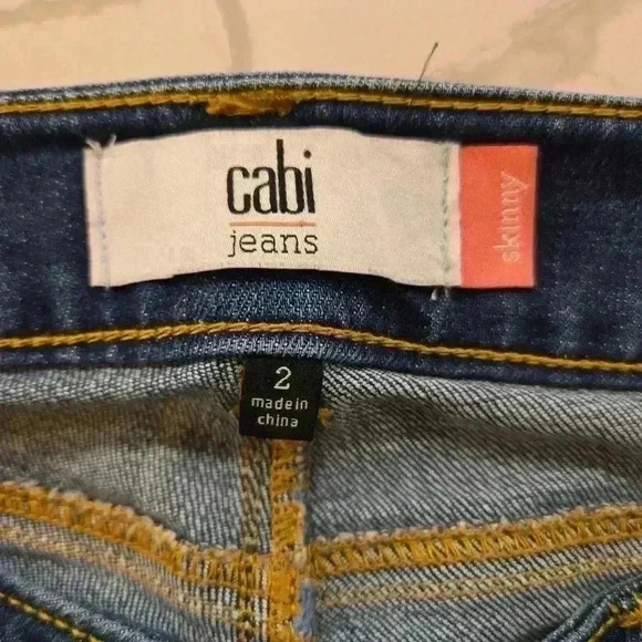 Cabi Womens Jeans Skinny Fit Size 2 - Picture 7 of 10